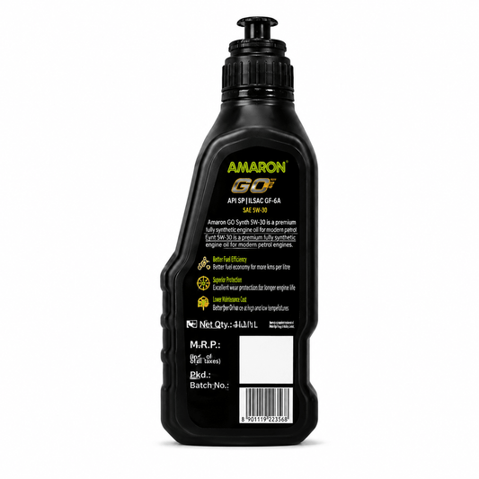Span ScrewAmaron GO! 4T Scooter Engine Oil 10W-30 – 800ml | Hi-Life Lubes