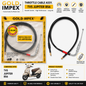 GOLD IMPEX Throttle Cable Assembly for TVS Jupiter BS6 | Accelerator Cable