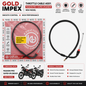 Gold Impex Throttle Cable Assembly for Hero Passion Pro & Super Splendor – New Model