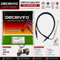 Decento Throttle Cable Assembly for TVS Jupiter BS6 | Premium Friction-Free Control Cable