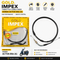 GOLD IMPEX Throttle Cable Assembly for Honda Activa BS6 (A) | Two Wheeler Accelerator Cable