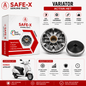 SAFE-X Variator Assembly for Honda Activa HET | High Performance CVT Variator
