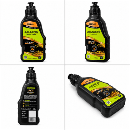Span ScrewAmaron GO! 4T Scooter Engine Oil 10W-30 – 800ml | Hi-Life Lubes