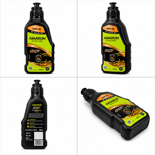 Span ScrewAmaron GO! 4T Scooter Engine Oil 10W-30 – 800ml | Hi-Life Lubes
