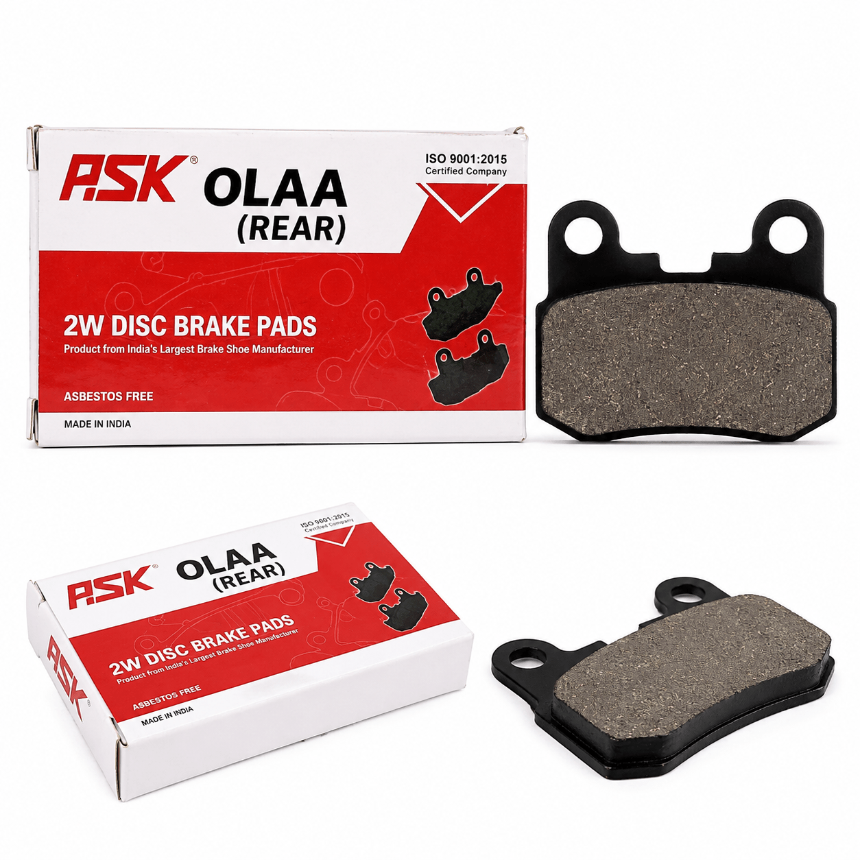 Span ScrewASK Rear Disc Brake Pad for OLA Electric Scooter | 2W Brake PadDisc Brake Pad