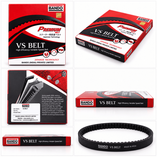 Span ScrewBANDO Green Belt for Yamaha Ray | Premium Scooter Drive Belt