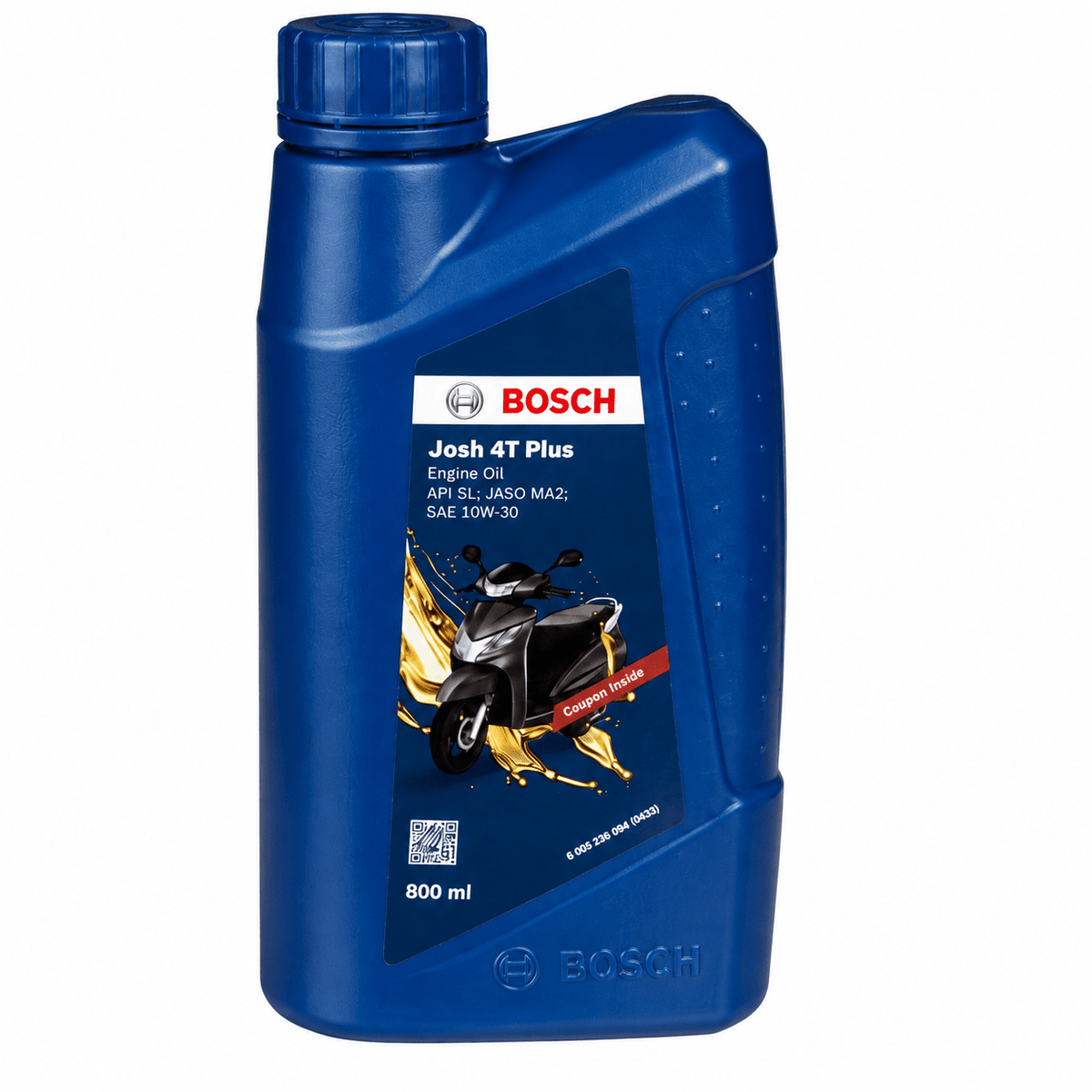 Span ScrewBosch 10W-30 4T Engine Oil 800ml | Motorcycle & Scooter Engine Oil