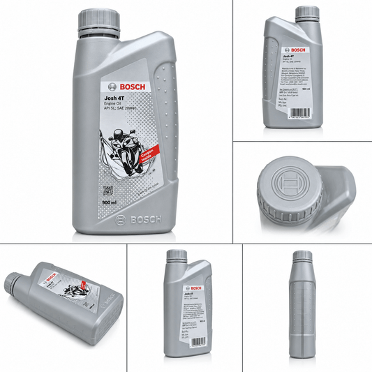 Span ScrewBosch Josh 4T Engine Oil 20W-40 – 900ml | API SL Motorcycle Engine Oil