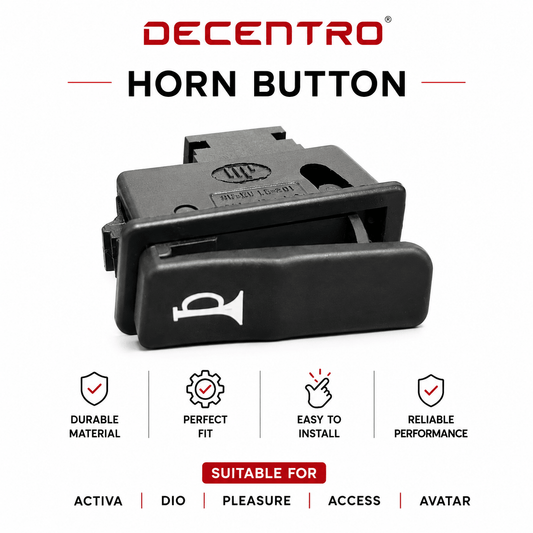 Span ScrewDecento Horn Button Switch for Activa, Dio, Pleasure, Access & AviatorHorn Button / Horn Switch