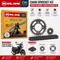 Rolon Gold Chain Sprocket Kit for Hero Super Splendor / Super Splendor i3S | CSB Technology