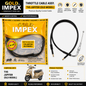 Gold Impex Throttle Cable Assembly for TVS Jupiter Old Model | Premium Replacement Control Cable