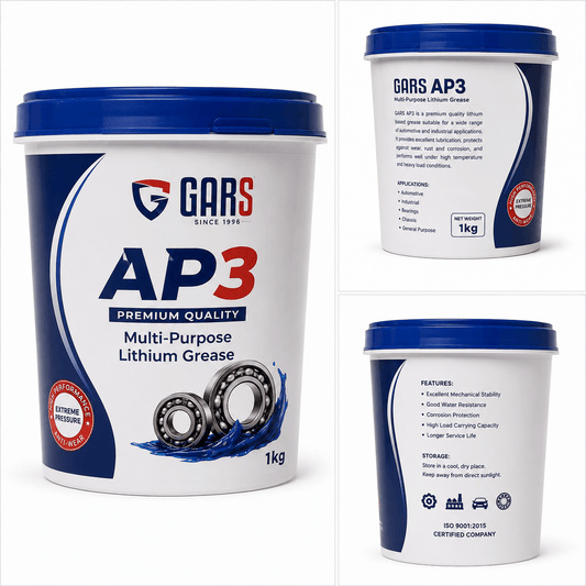 Span ScrewGARS AP3 Multi-Purpose Lithium Grease 1kg | Premium High Temperature Bearing Grease