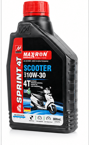 Span ScrewMaxxron Sprint 4T Scooter Engine Oil SAE 10W-30 – 800ml