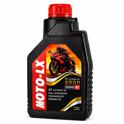 Span ScrewMOTO-LX 3000 4T Plus 20W40 4T Full Synthetic Technology Engine Oil – 1 LitreEngine Oil