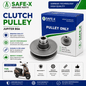 Span ScrewSAFE-X Clutch Pulley for TVS Jupiter BS6 | Premium CVT Driven Pulley Assembly | Heavy Duty Scooter Spare Part