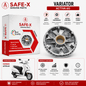 Span ScrewSAFE-X Variator Assembly for Honda Activa 6G | Premium CVT Variator