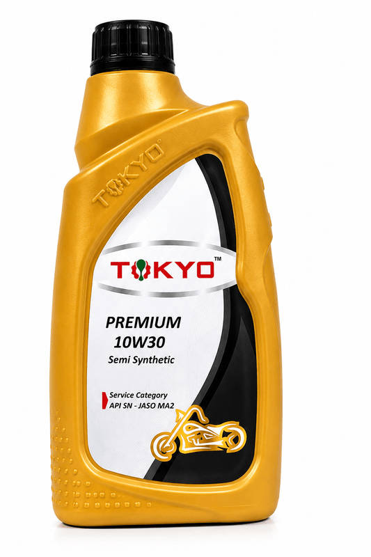 Span ScrewTokyo Premium 10W-30 Semi Synthetic 4T Motorcycle Engine Oil – 800 ml
