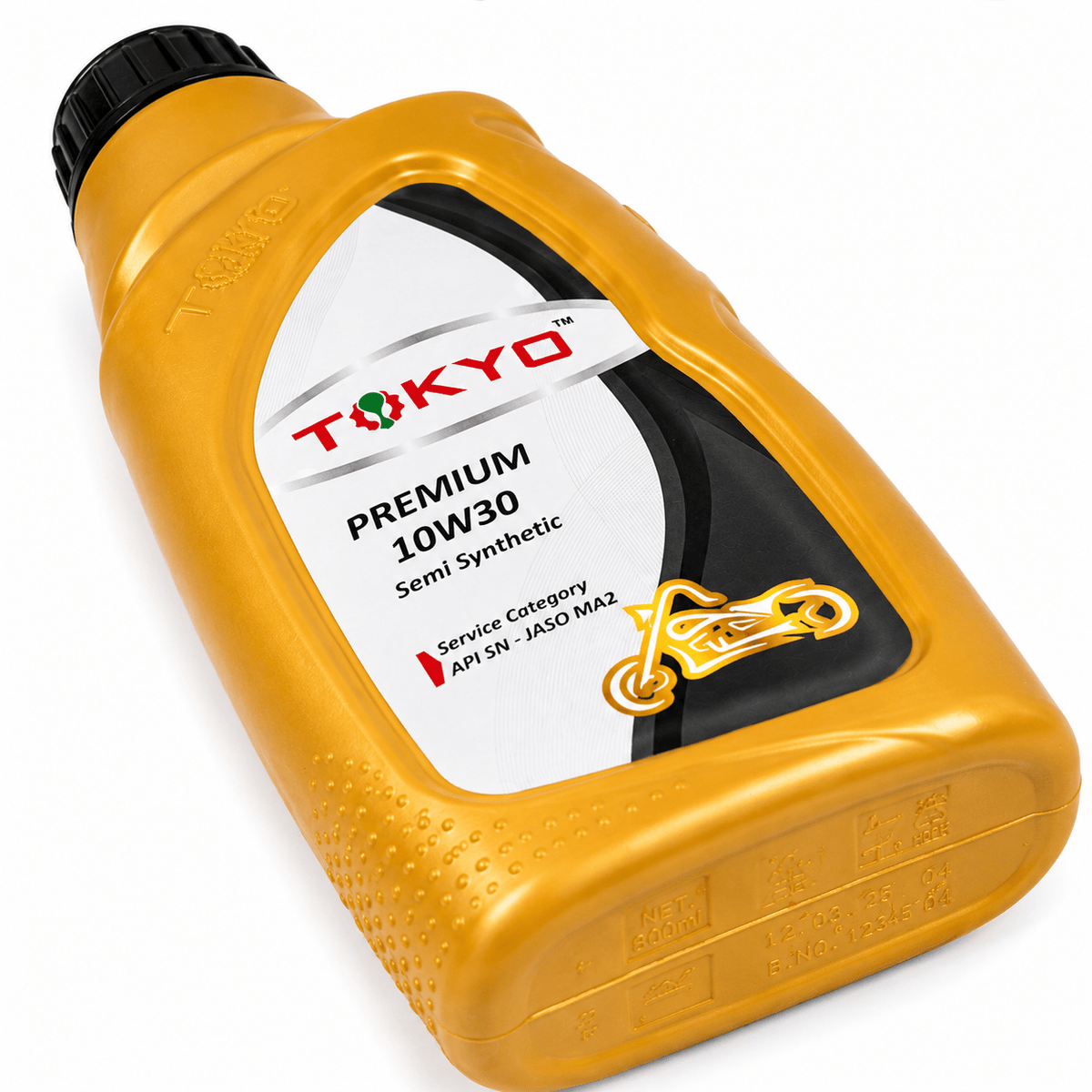Span ScrewTokyo Premium 10W-30 Semi Synthetic 4T Motorcycle Engine Oil – 800 ml